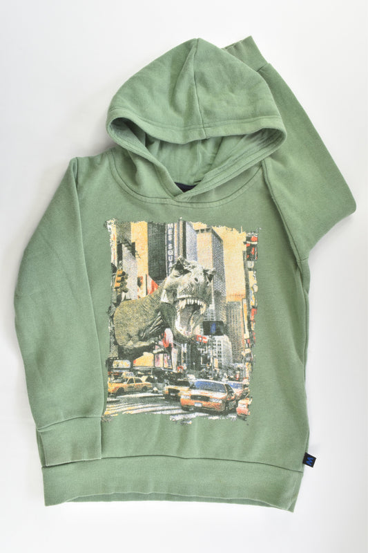 Milky Size 5 T-Rex Hooded Jumper