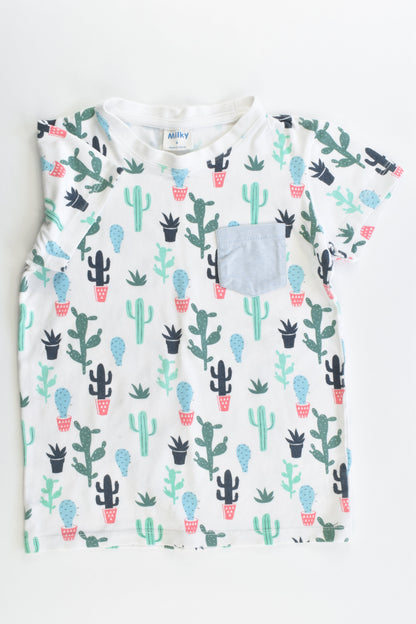 Milky Size 6 Cactus T-shirt