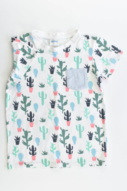 Milky Size 6 Cactus T-shirt
