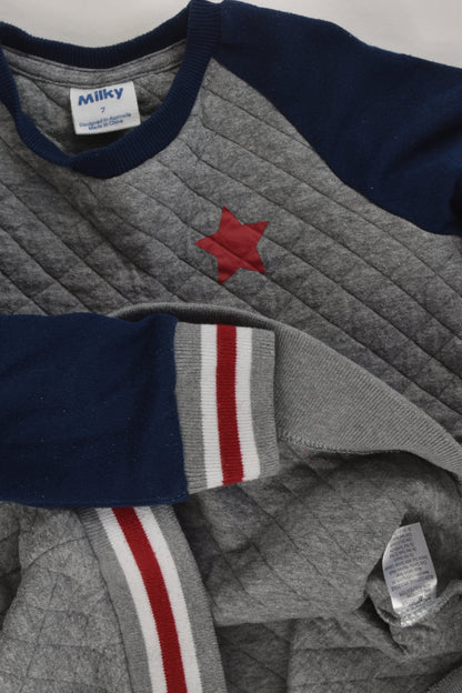 Milky Size 7 Star Sweater
