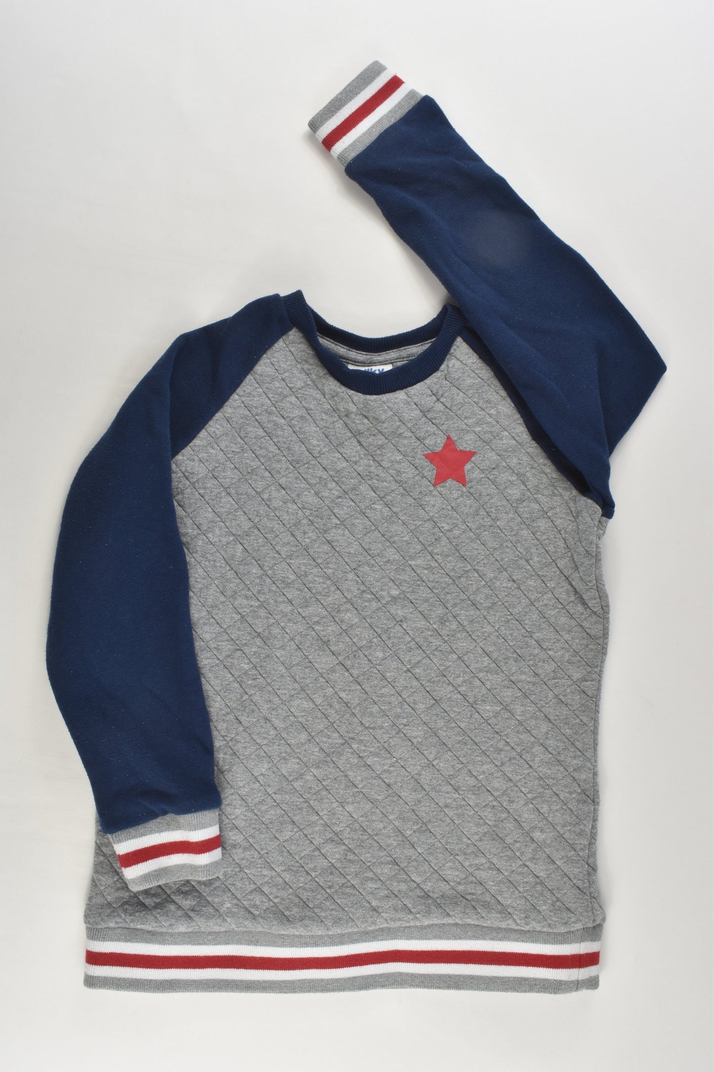 Milky Size 7 Star Sweater