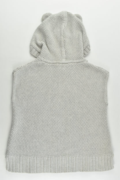 Milky Size approx 4-6 Knitted Hooded Vest