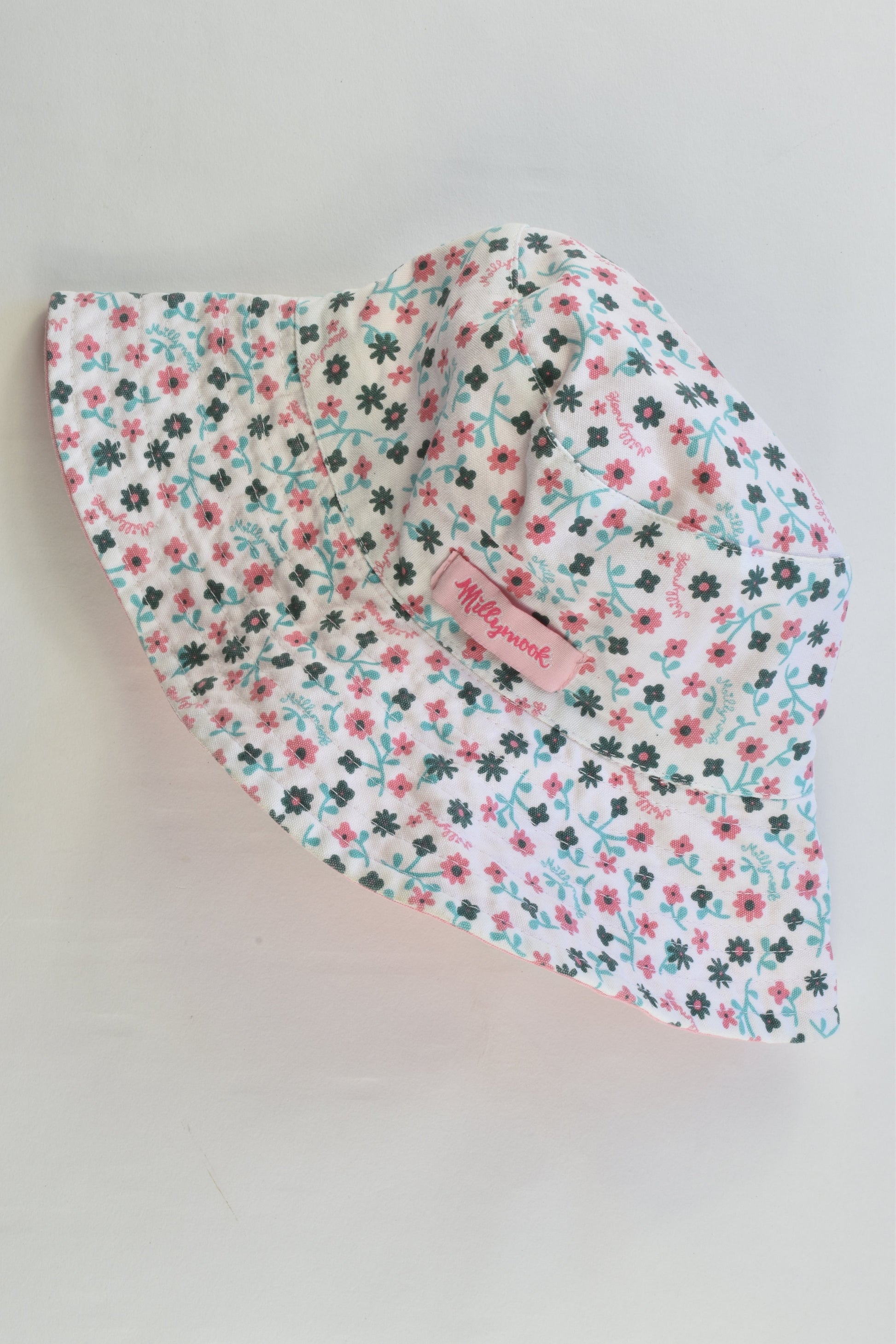 Millymook Size approx 1-3 years Reversible Sun Hat