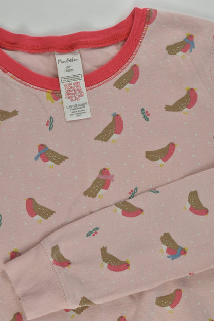 Mini Boden Size 10 (140 cm) Birds Pj Set