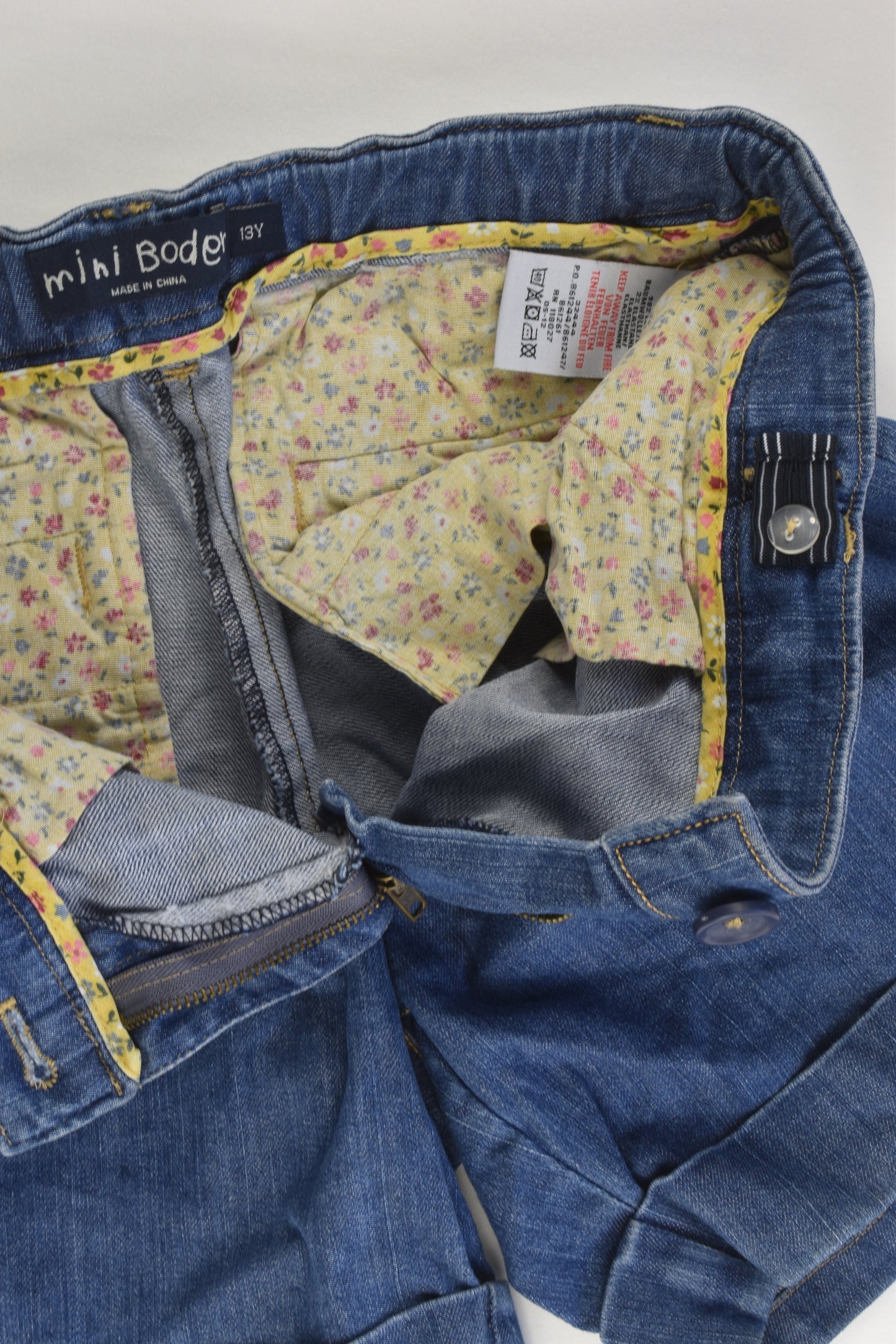 Mini Boden Size 13 Denim Shorts