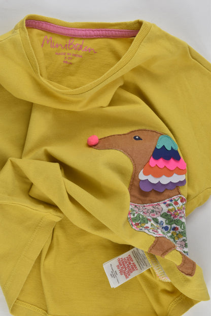 Mini Boden Size 2-3 (98 cm) Sausage Dog Top