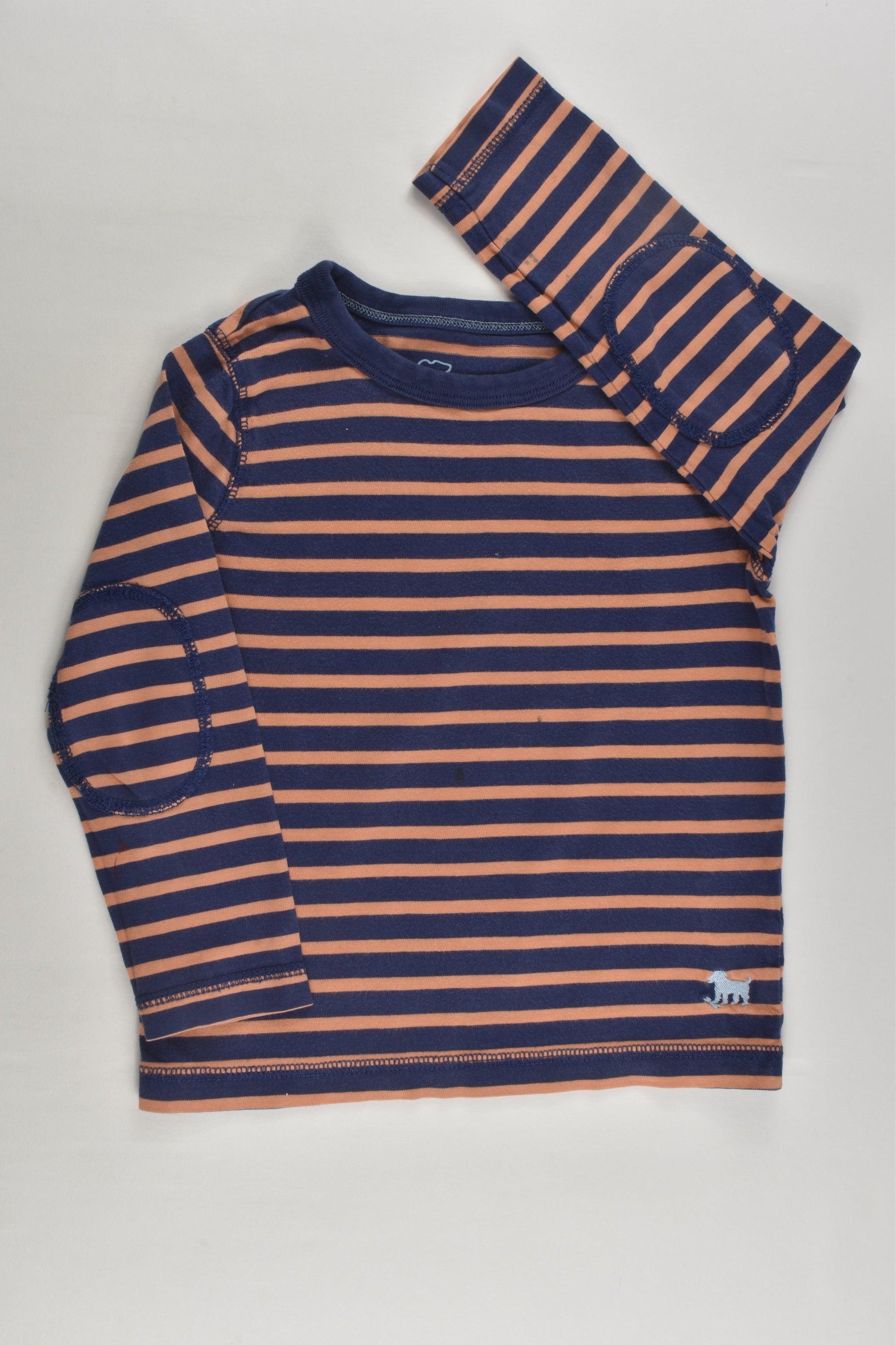 Mini Boden Size 2-3 Striped Top