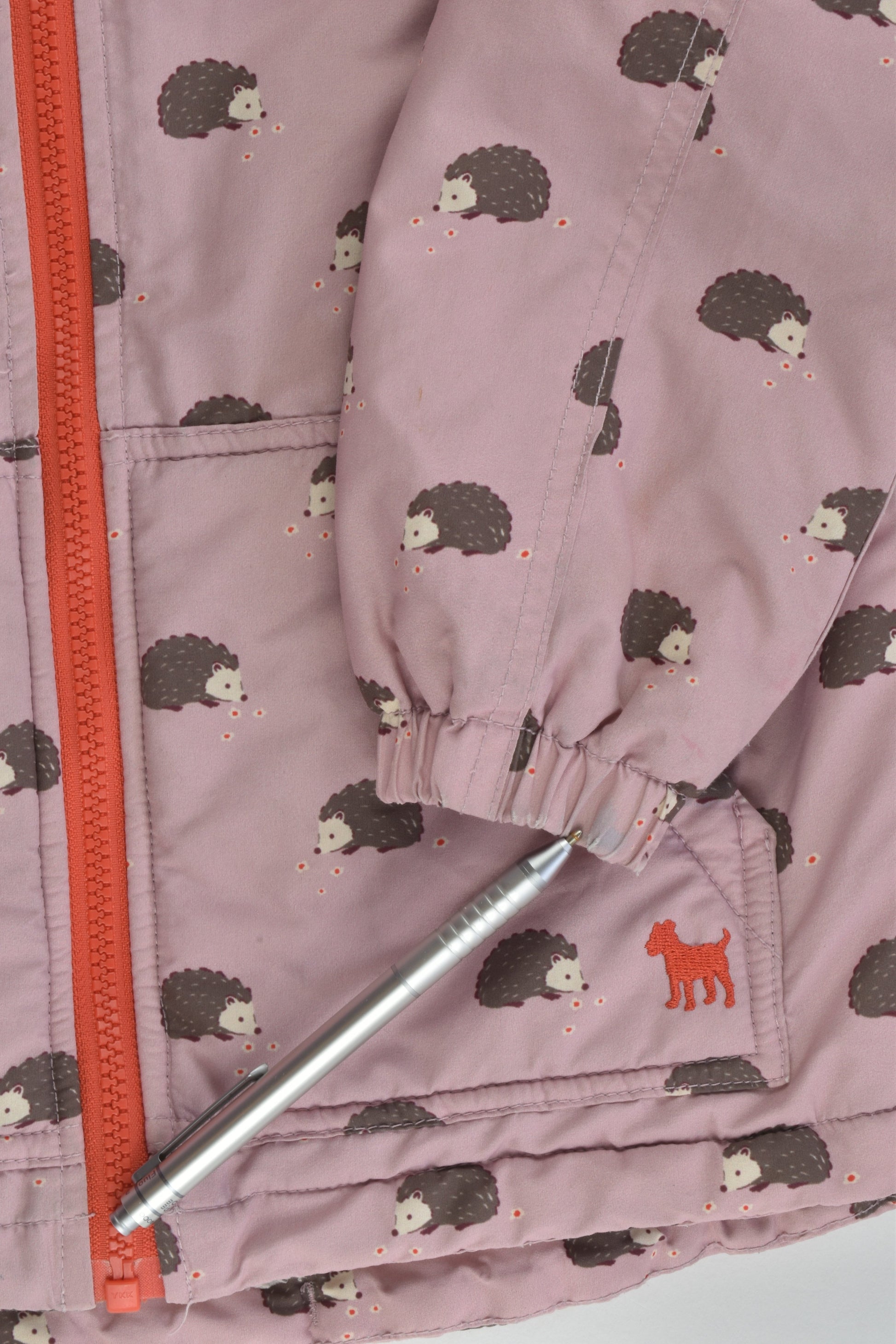Mini Boden Size 3-4 Hedgehogs Warm Winter Jacket