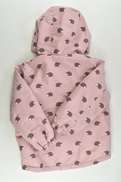 Mini Boden Size 3-4 Hedgehogs Warm Winter Jacket