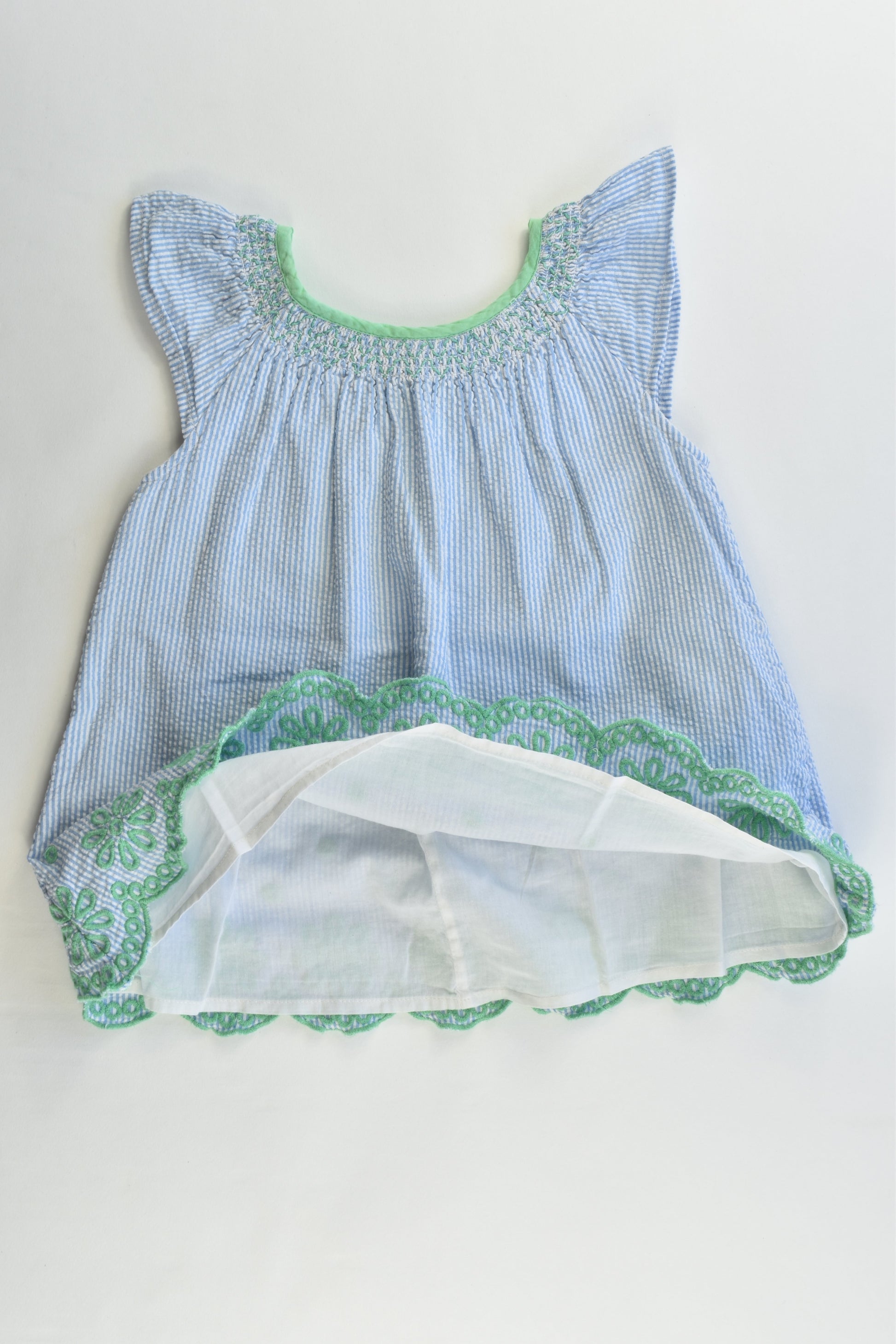 Mini Boden Size 3-4 Lined Blouse