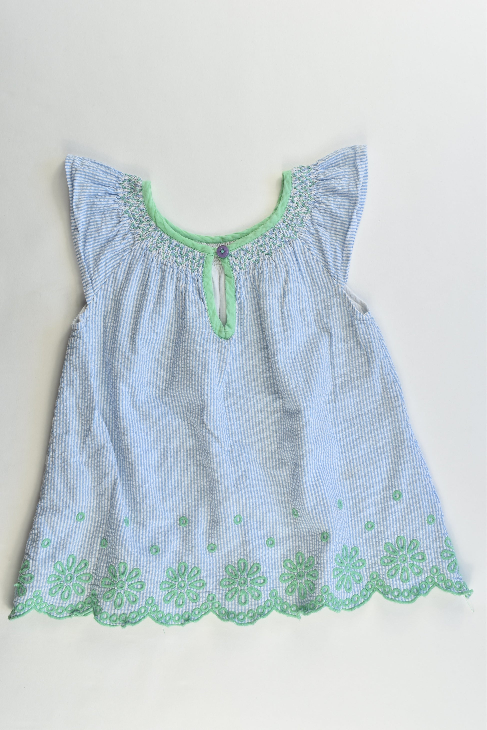 Mini Boden Size 3-4 Lined Blouse