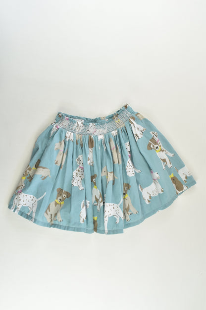 Mini Boden Size 3-4 Lined Dogs Skirt