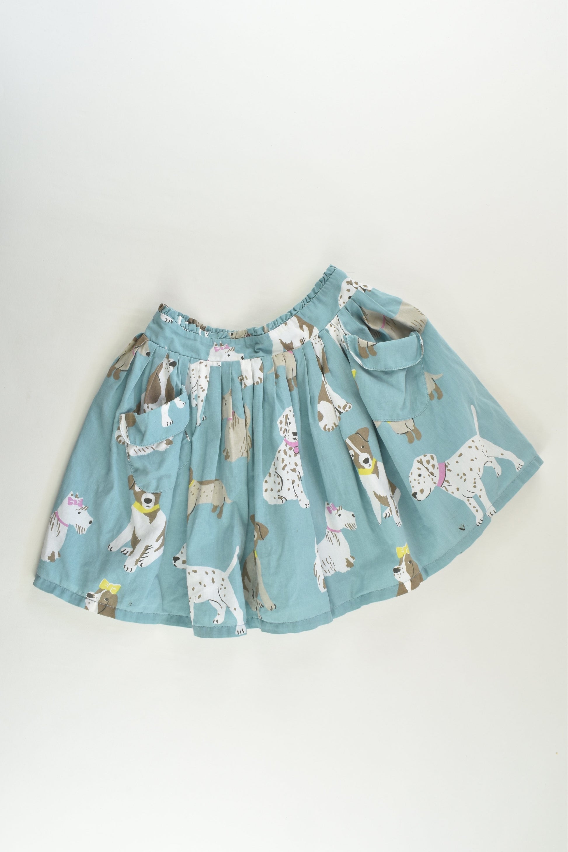 Mini Boden Size 3-4 Lined Dogs Skirt