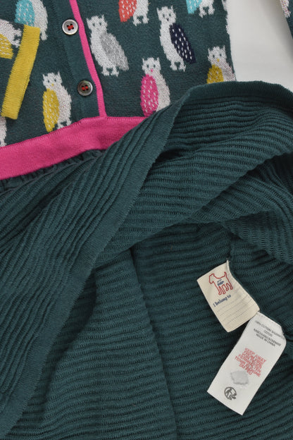 Mini Boden Size 3-4 Owl Knitted Dress
