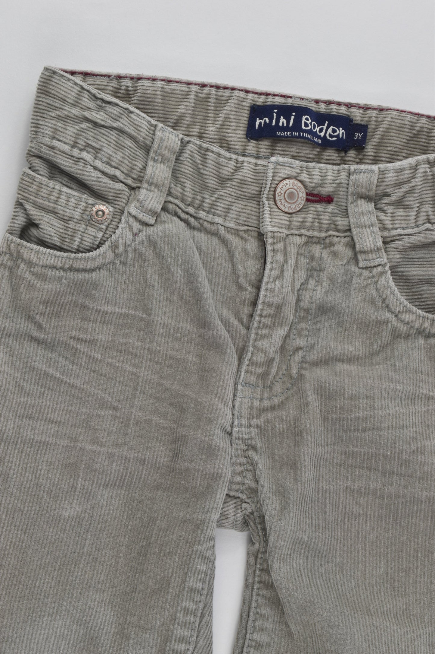 Mini Boden Size 3 Cord Pants
