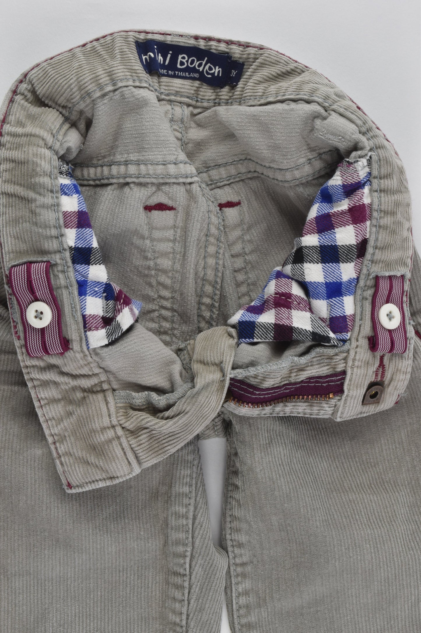 Mini Boden Size 3 Cord Pants