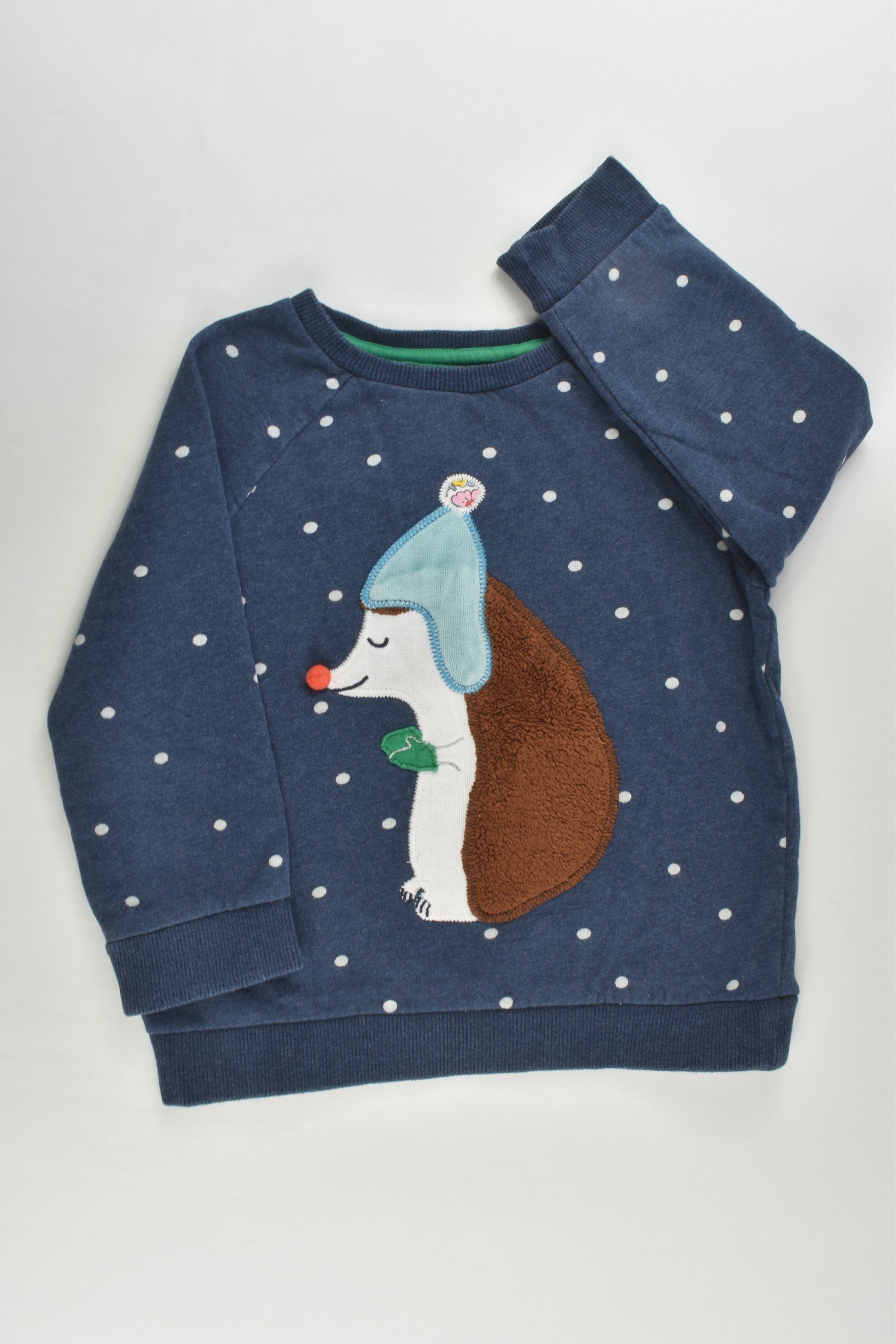 Mini Boden Size 4-5 (110 cm) Hedgehog Sweater – MiniMe Preloved
