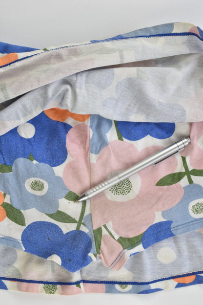 Mini Boden Size 4-5 Floral Skirt with Shorts Underneath