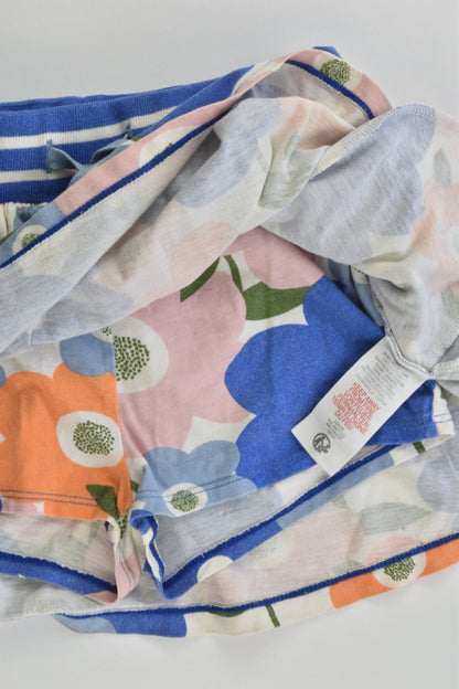 Mini Boden Size 4-5 Floral Skirt with Shorts Underneath