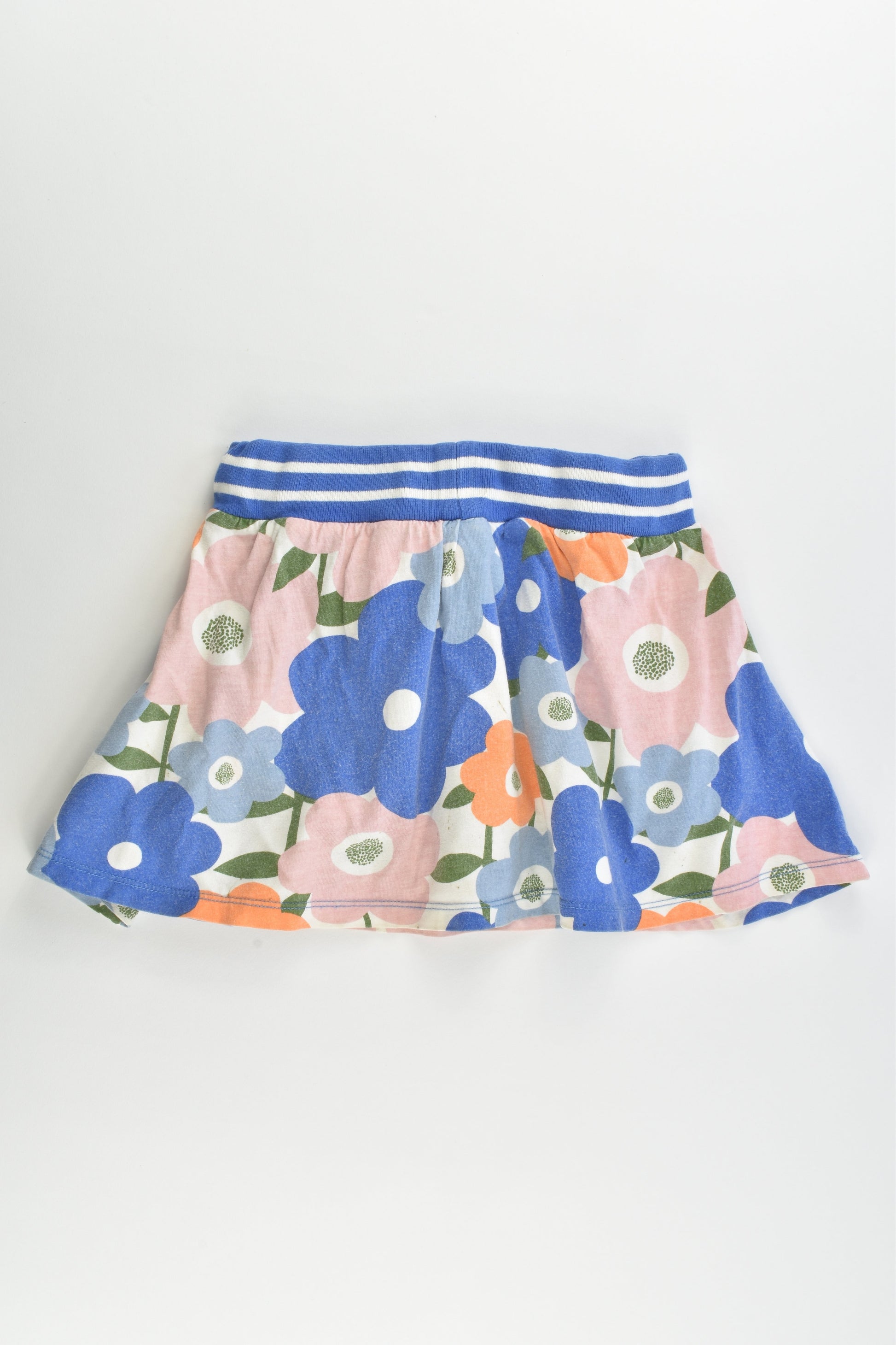 Mini Boden Size 4-5 Floral Skirt with Shorts Underneath