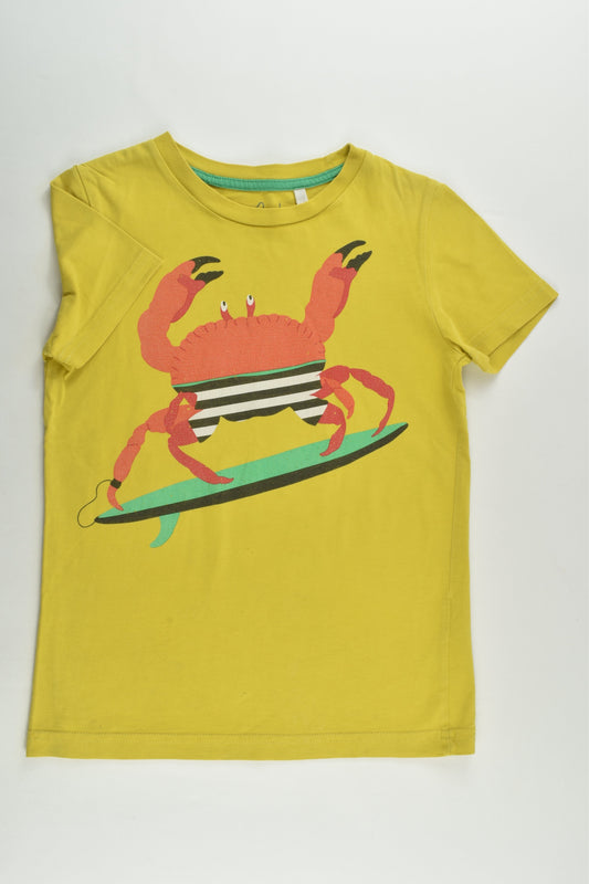 Mini Boden Size 5-6 Crab T-shirt