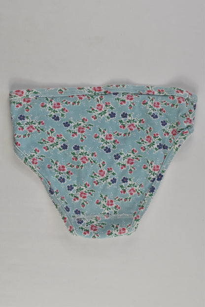 Mini Boden Size 5-6 Floral Underwear