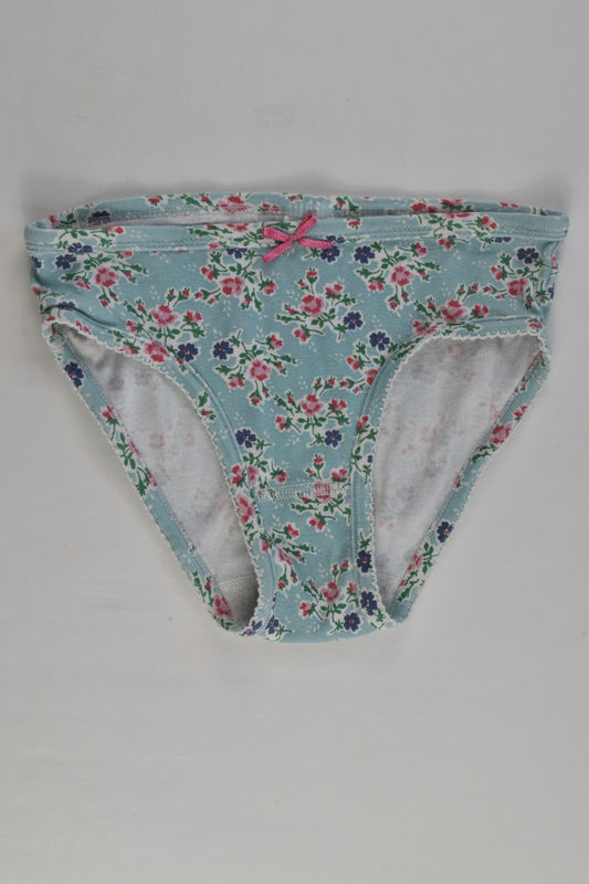 Mini Boden Size 5-6 Floral Underwear