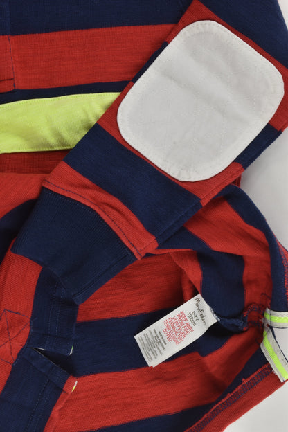 Mini Boden Size 6-7 (122 cm) Striped Hooded Jumper