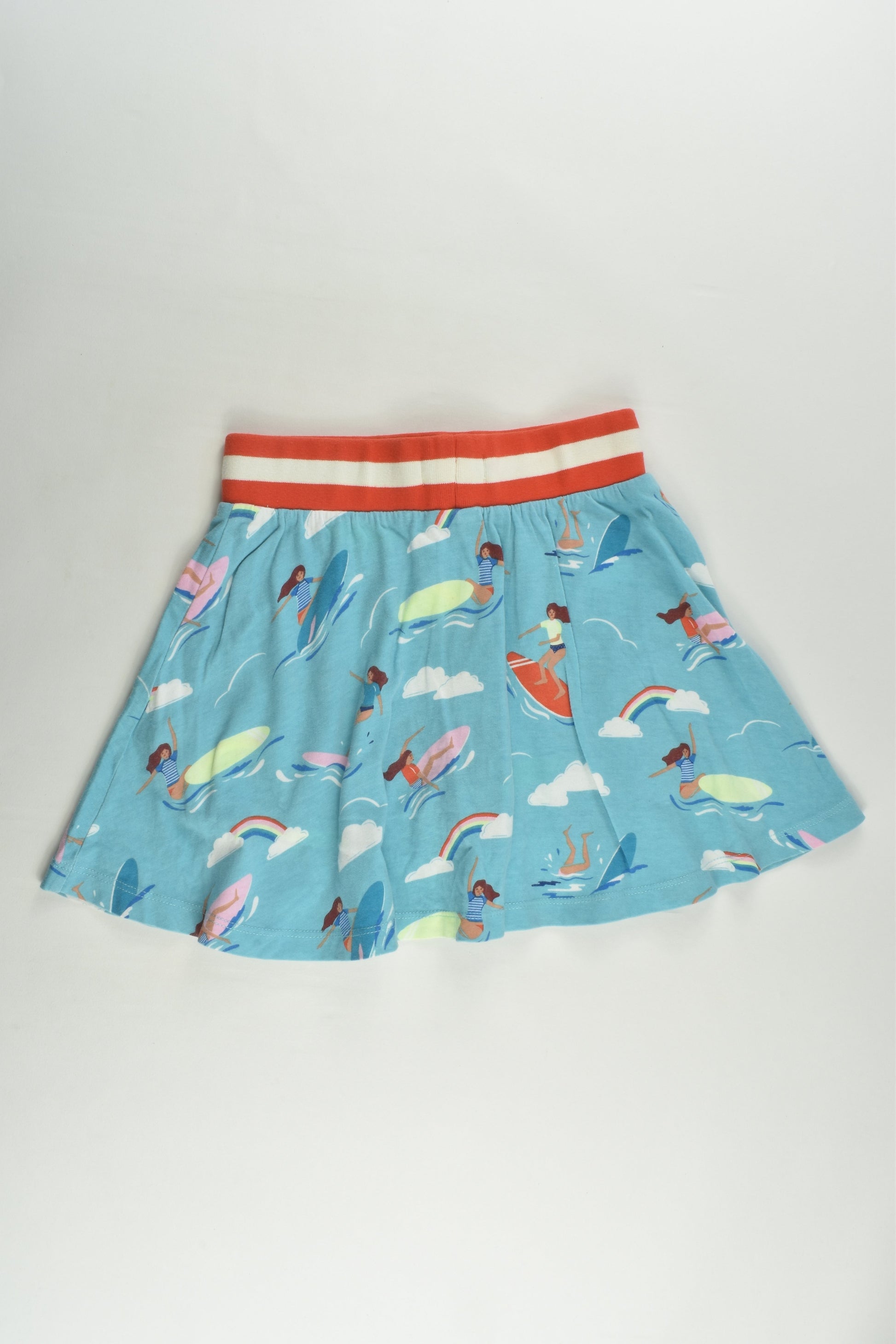 Mini Boden Size 7-8 (128) Surfer Skirt with Shorts Underneath