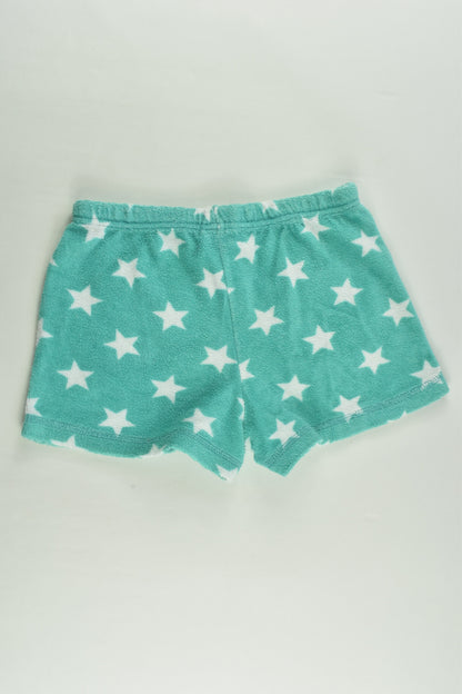 Mini Boden Size 7 Stars Terry Shorts