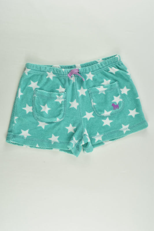 Mini Boden Size 7 Stars Terry Shorts