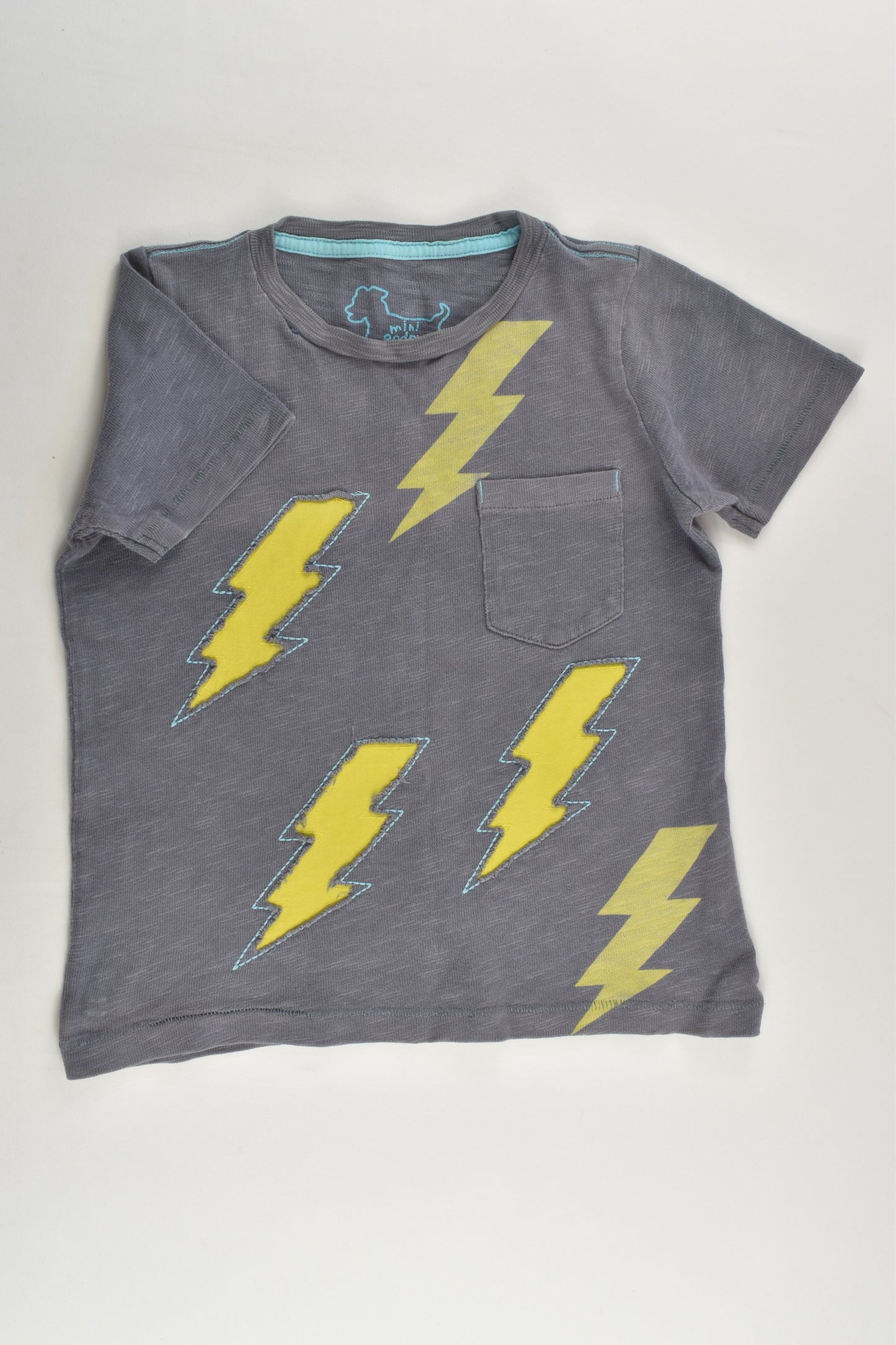 Mini Bodini Size 3-4 Lightning T-shirt