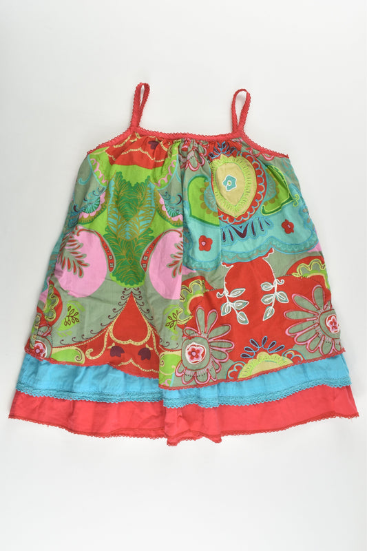 Mini Boutique by Marks & Spencer Size 5-6 Colorful Lined Blouse