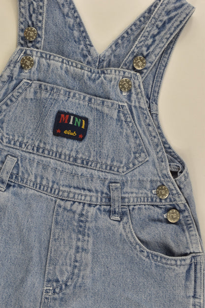 Mini Club by Mothercare Size 0 (6-12 months) Denim Overalls