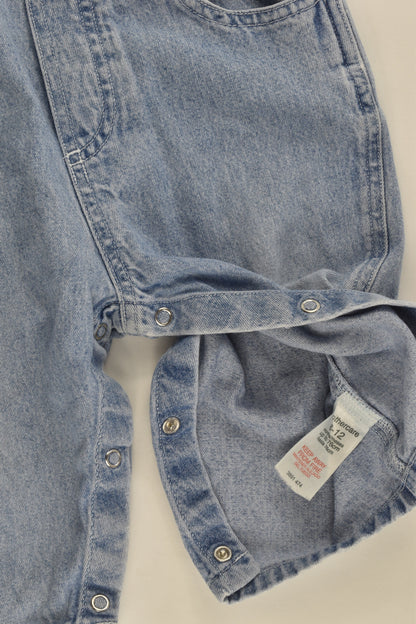 Mini Club by Mothercare Size 0 (6-12 months) Denim Overalls