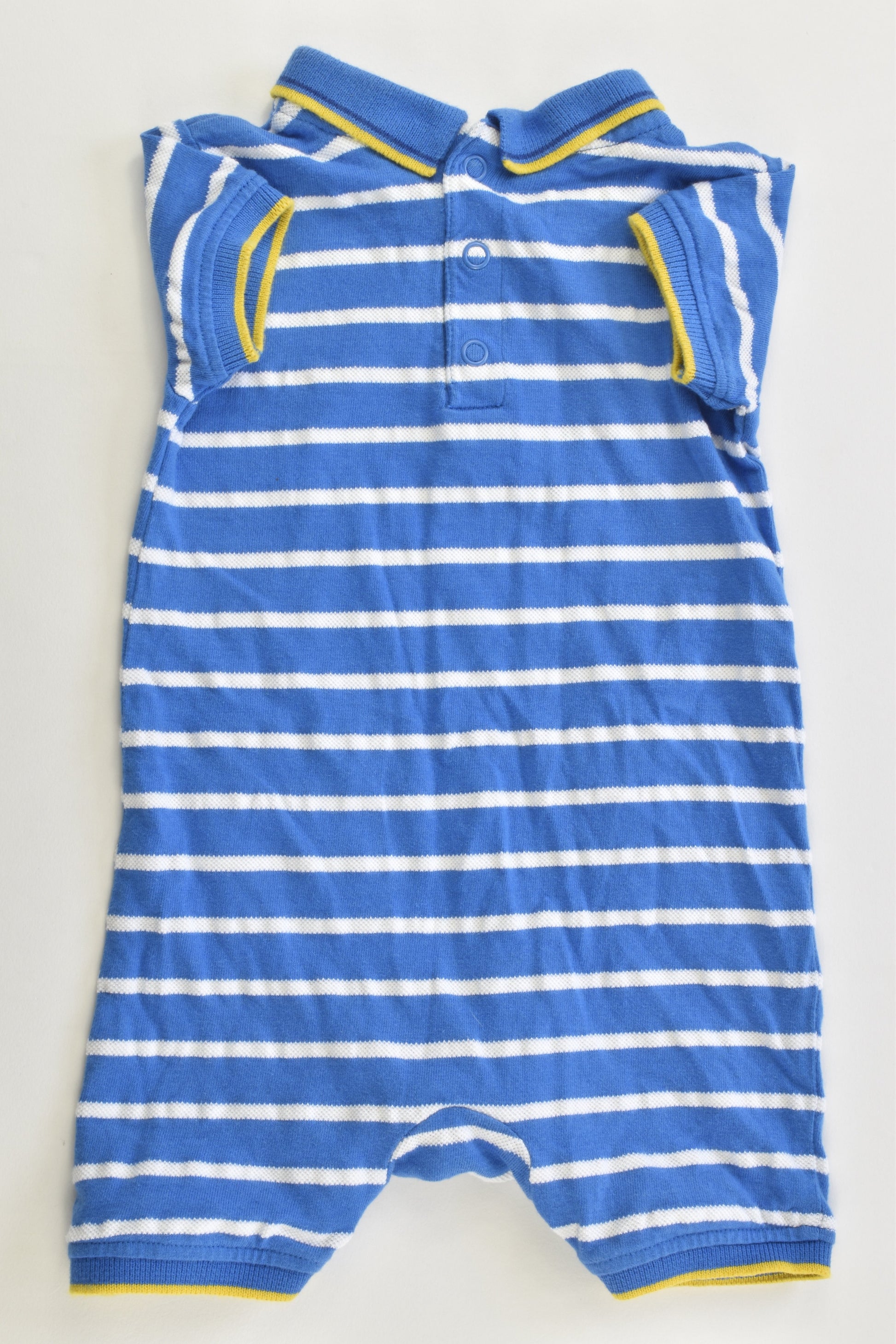 Mini Club Size 00 (3-6 months) Nautical Short Romper