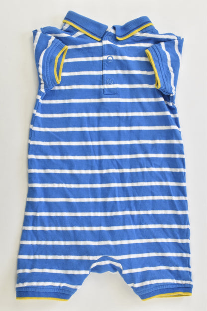 Mini Club Size 00 (3-6 months) Nautical Short Romper