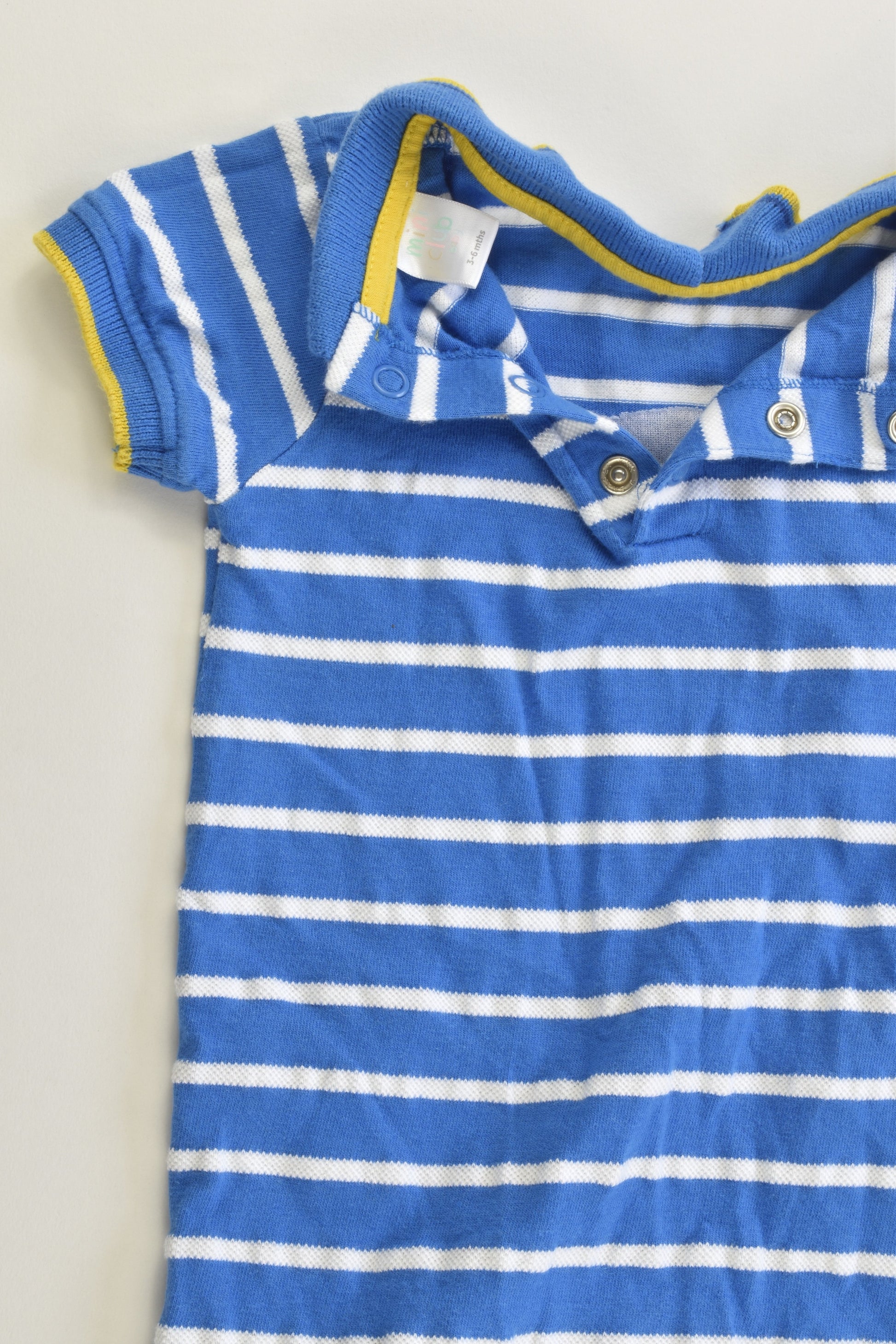 Mini Club Size 00 (3-6 months) Nautical Short Romper