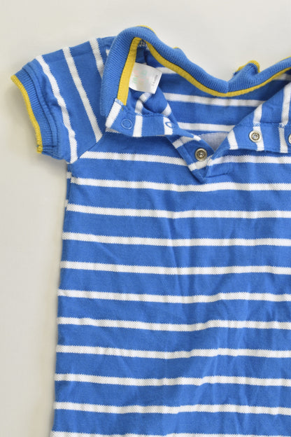 Mini Club Size 00 (3-6 months) Nautical Short Romper