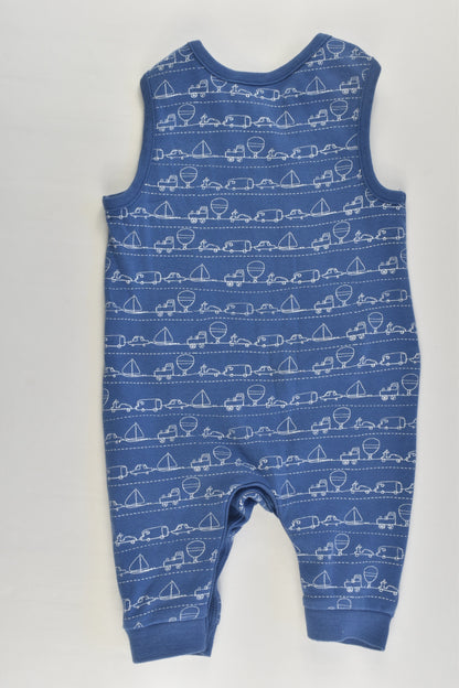 Mini Club Size 000 (0-3 months) Vehicles Cotton Overalls