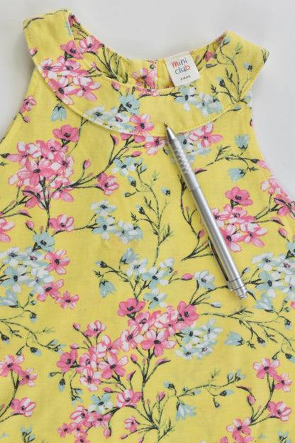 Mini Club (UK) Size 2-3 (92-98 cm) Floral Dress