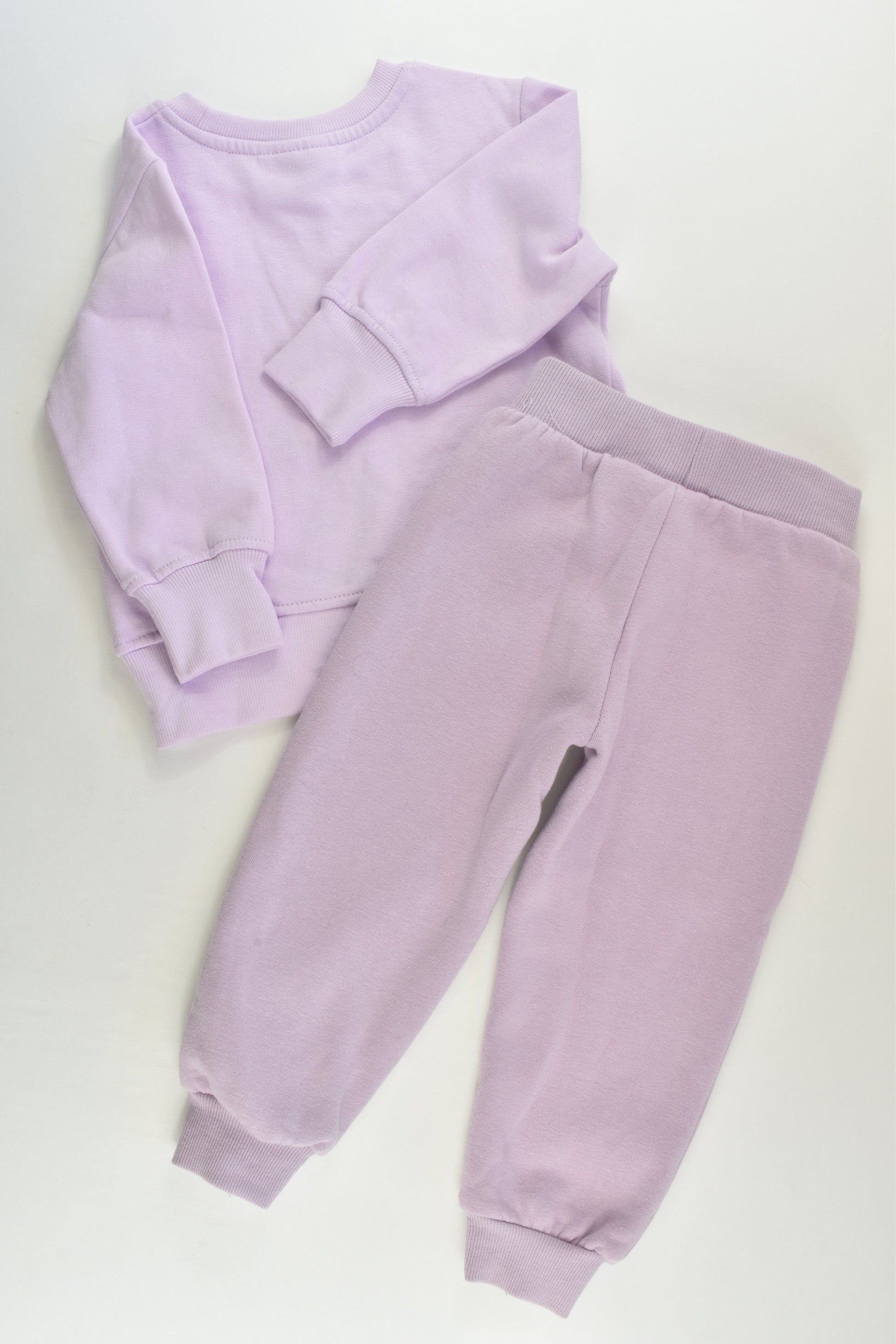 Mini Mango Size 2 Cosmic Cat Sweater Paired with Favourites Track Pants
