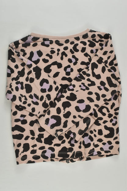 Mini Mango Size 2 Leopard Top