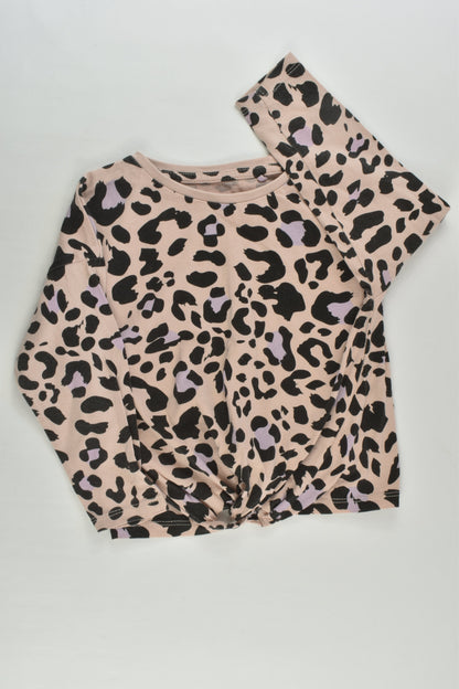 Mini Mango Size 2 Leopard Top