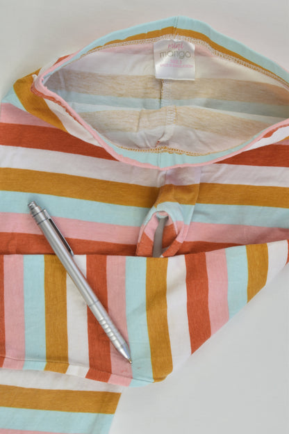 Mini Mango Size 2 Rainbows and Stripes 3x Leggings