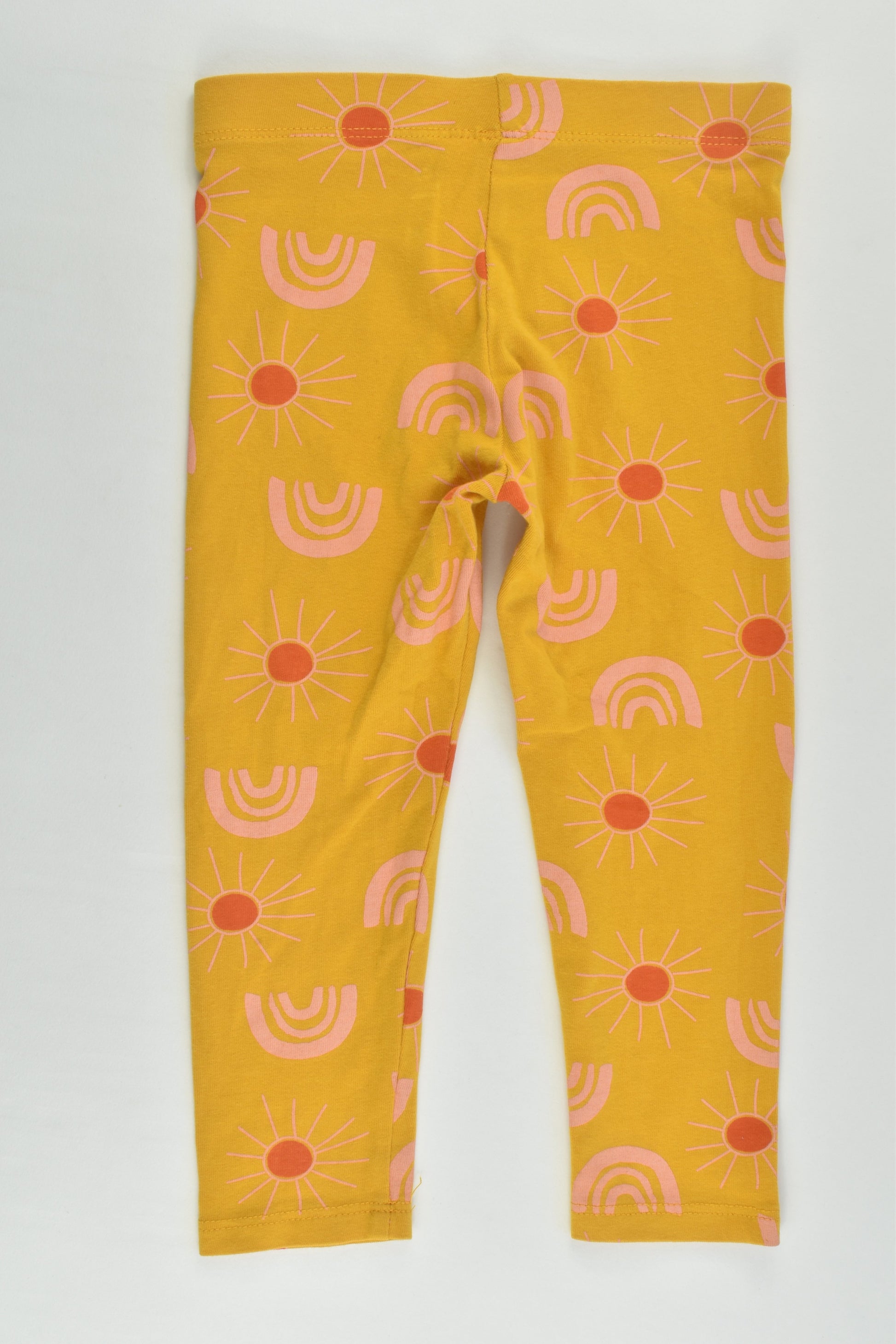 Mini Mango Size 2 Rainbows and Stripes 3x Leggings