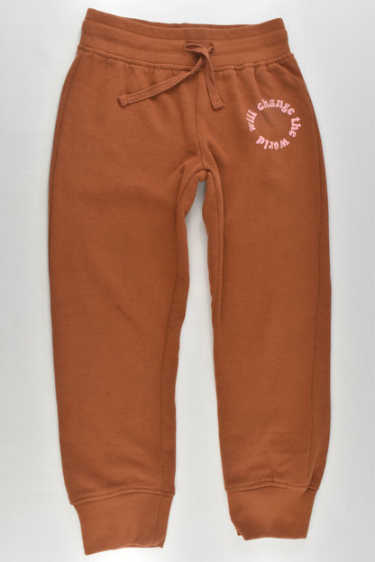 Mini Mango Size 5 'Will Change The World' Track Pants