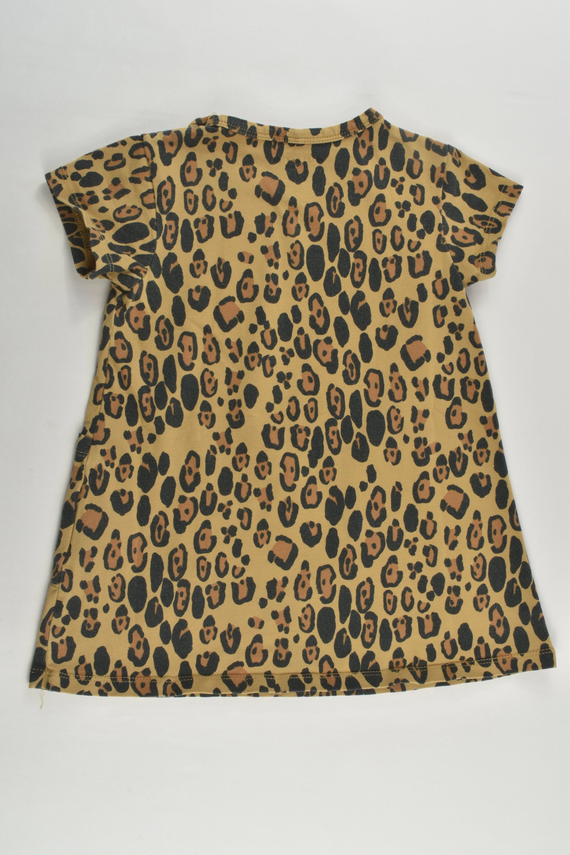mini rodini leopard dress Mini Rodini Pink Mini Leopard aop Dress