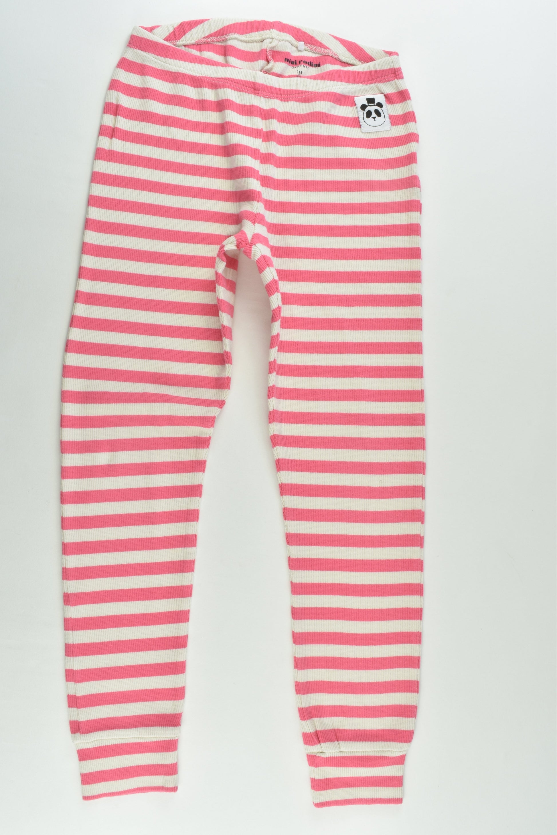Mini Rodini Size 6-7 (116-122 cm) Ribbed Leggings