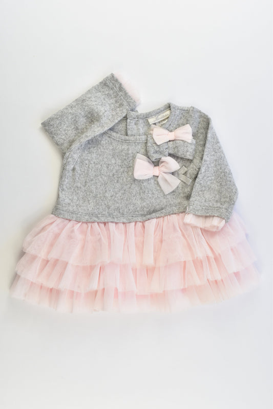 Miniclasix Size 000-00 (3 months) Winter Tulle Dress